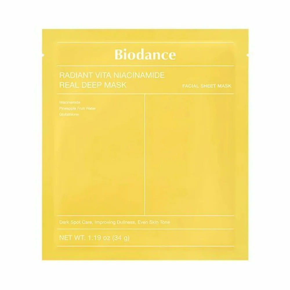 Radiant Vita Niacinamide Real Deep Mask - 4 Masks