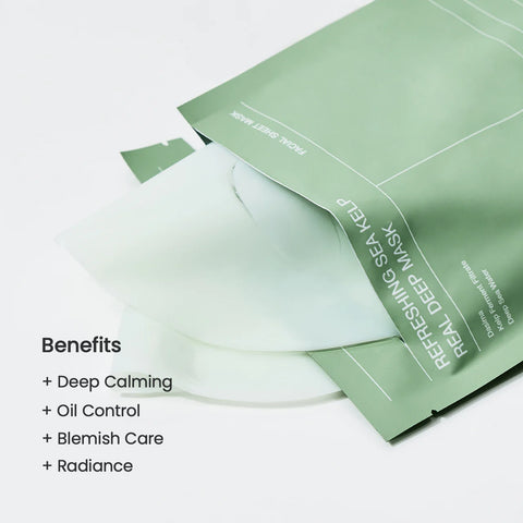 Refreshing Sea Kelp Real Deep Mask - 4 Masks