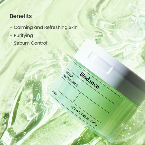 Sea Kelp Gel Toner Pads - 60 Pads