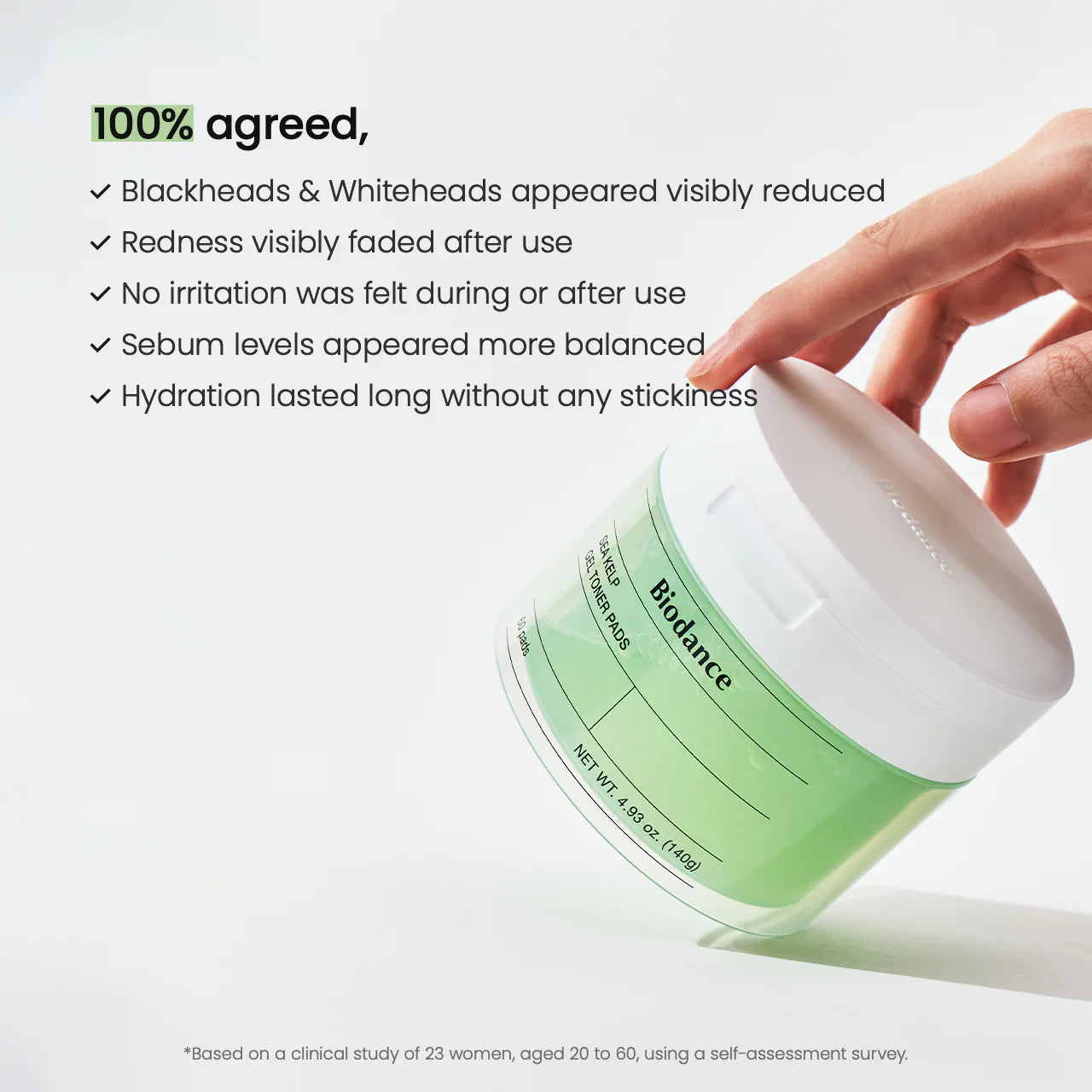 Sea Kelp Gel Toner Pads - 60 Pads