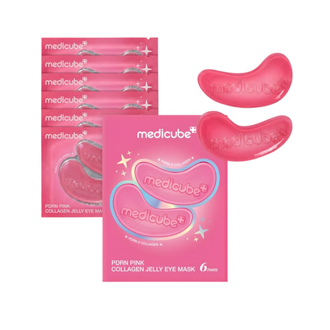 PDRN Pink Collagen Jelly Eye Mask - 6 Pairs