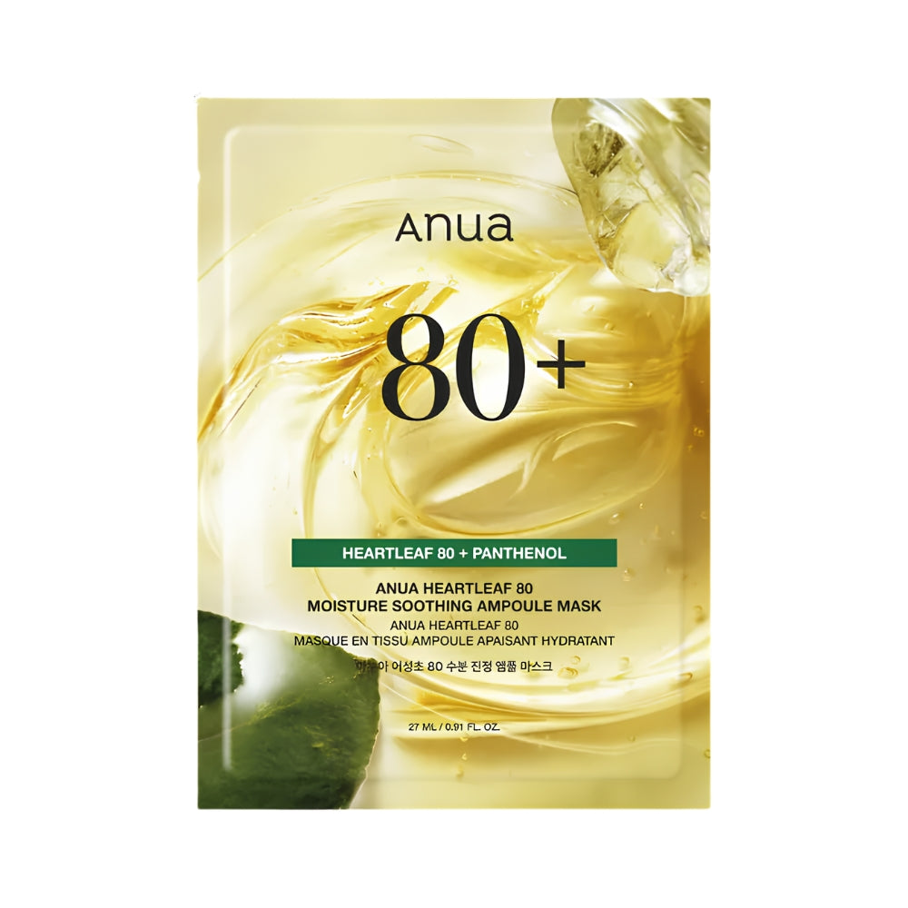 Heartleaf 80 Moisture Soothing Ampoule Mask