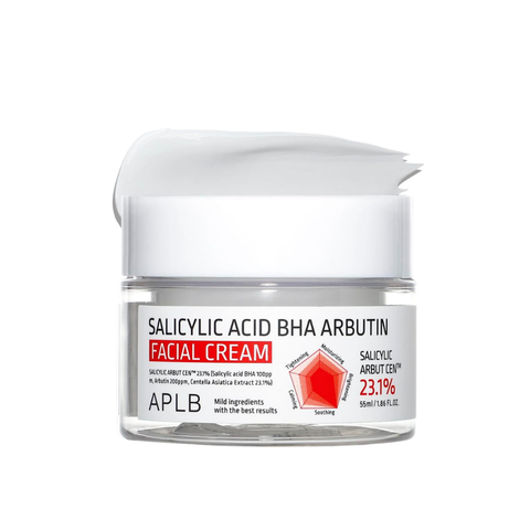 Salicylic Acid BHA Arbutin Facial Cream - 55ml