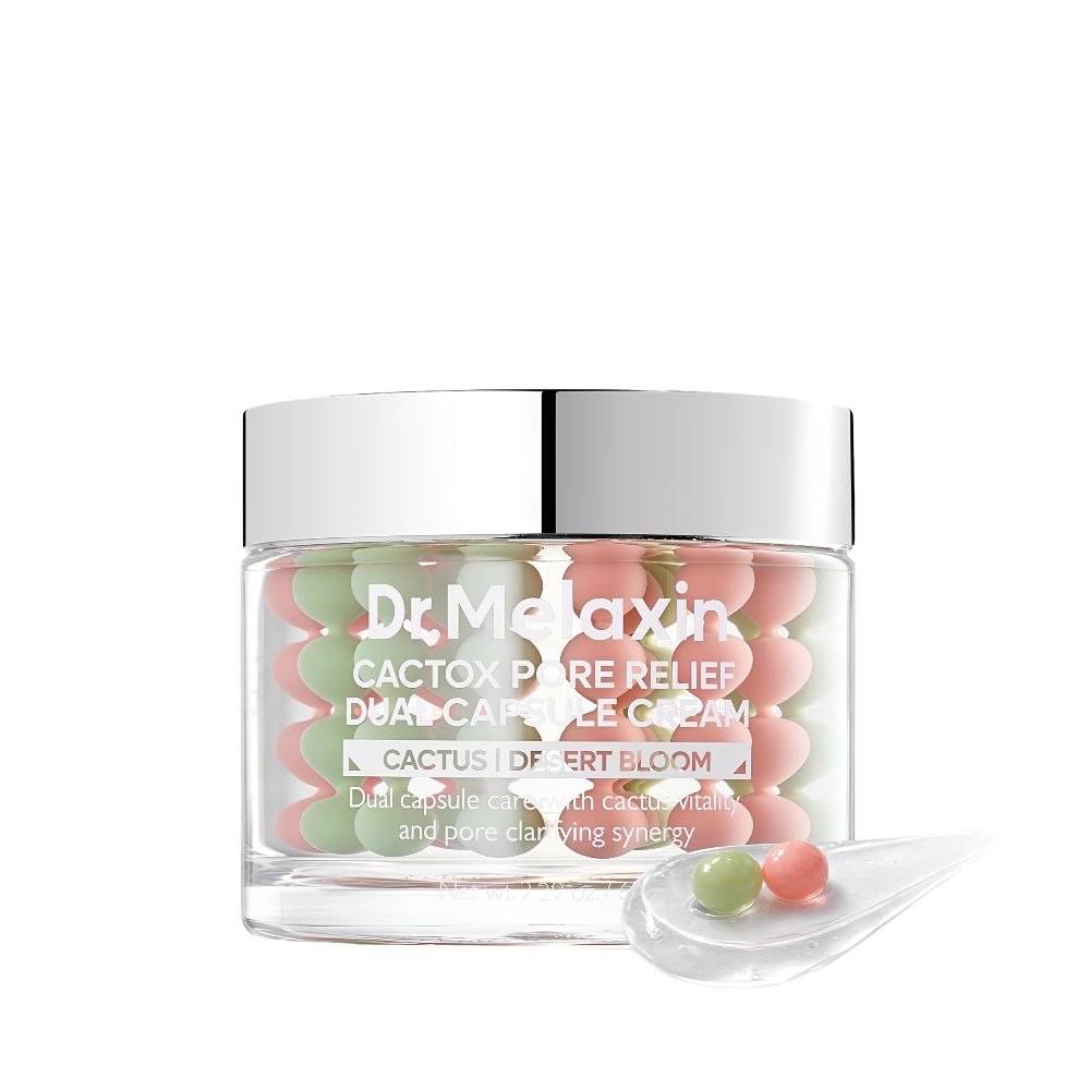 CACTOX Pore Relief Dual Capsule Cream - 65g
