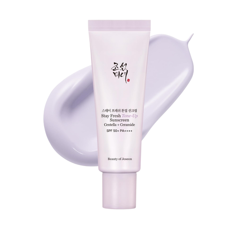 Stay Fresh Tone-Up Sunscreen (Purple) SPF50+ PA++++ - 50ml