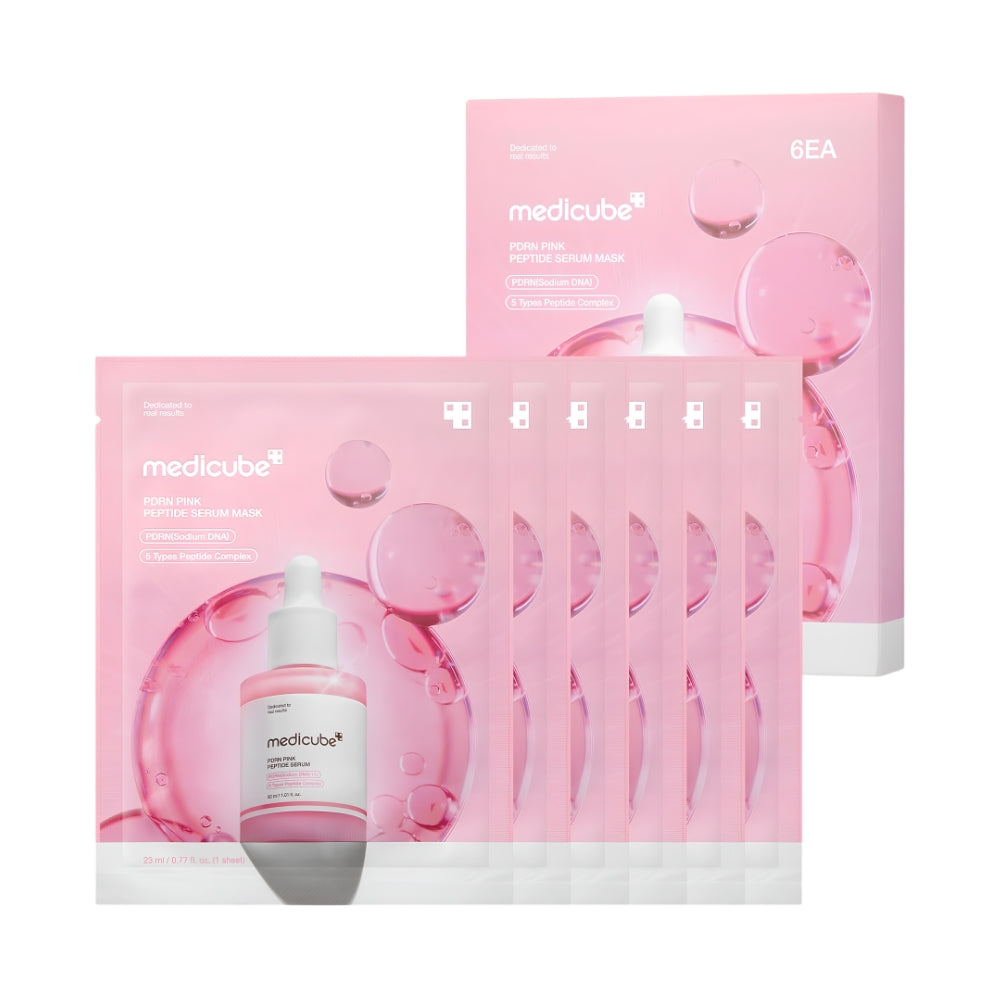 PDRN Pink Peptide Serum Mask - 6ea