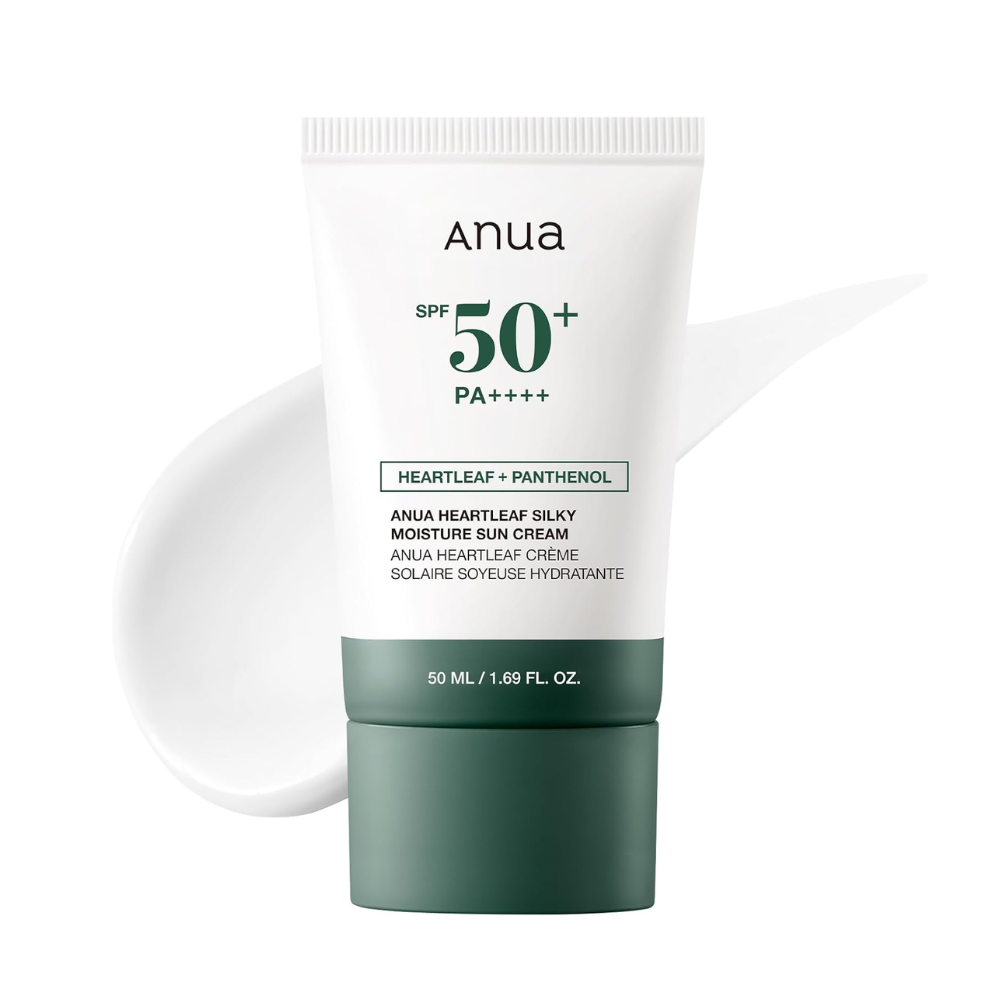 Heartleaf Silky Moisture Mild Sunscreen - 50ml