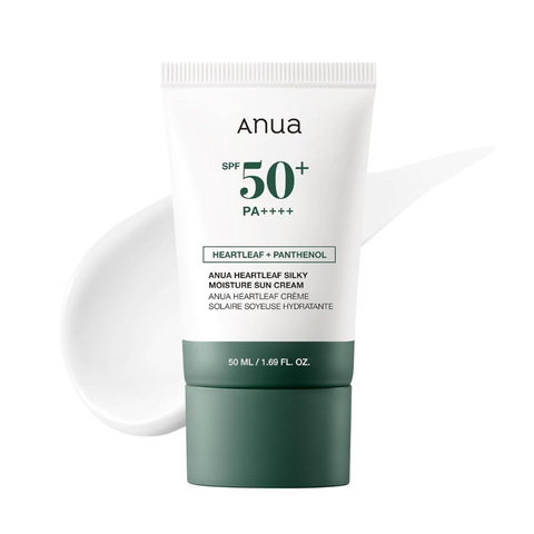 Heartleaf Silky Moisture Mild Sunscreen - 50ml