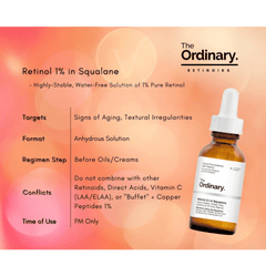 T Ordinary Retinol 1% in Squalane (30ml)