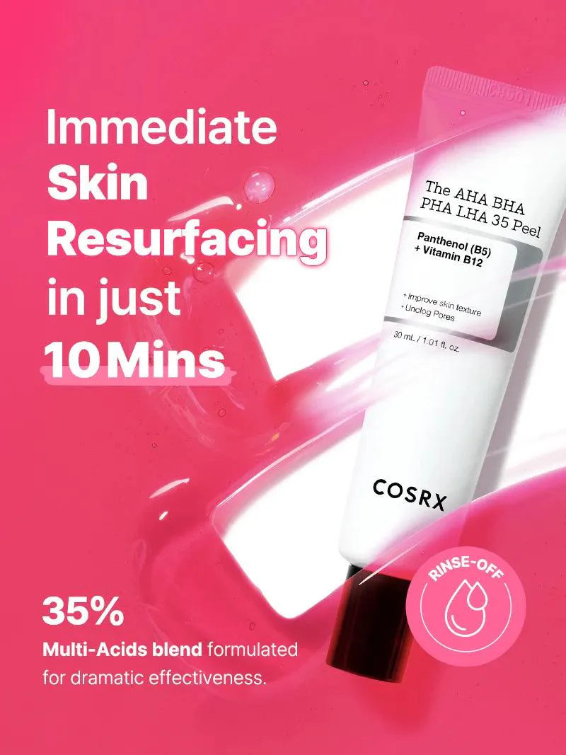 The AHA BHA PHA LHA 35 Peel - 30ml