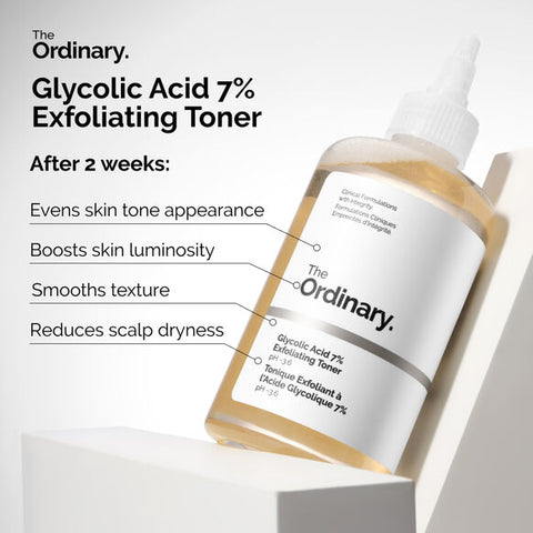 Glycolic Acid 7% Exfoliating Toner - 240ml