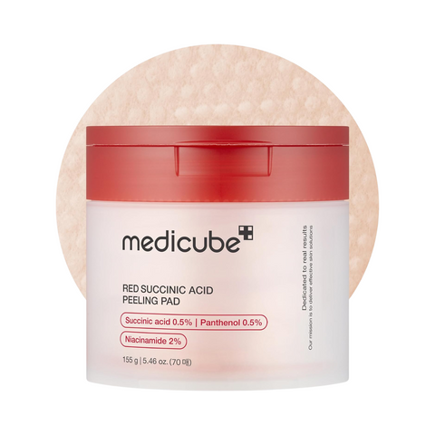 Red Succinic Acid Peeling Pad - 155g