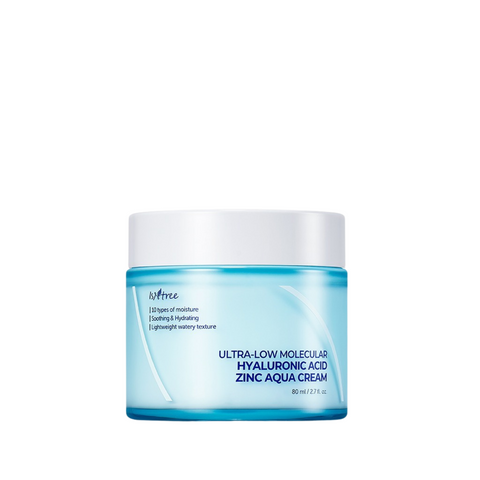 Ultra-low Molecular Hyaluronic Acid Zinc Aqua Cream - 80ml