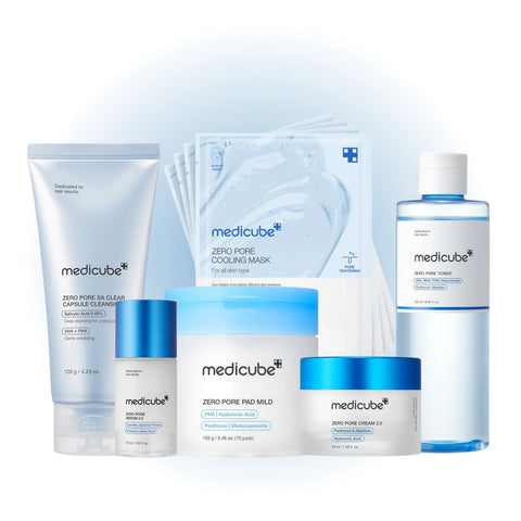 Medicube Zero Pore Mild Full Set 6 piece bundle