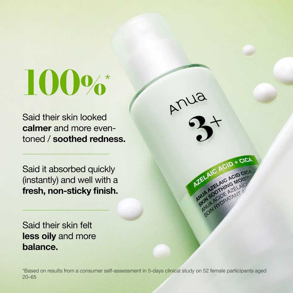 Azelaic Acid Cica Skin Soothing Moisturizer - 100ml