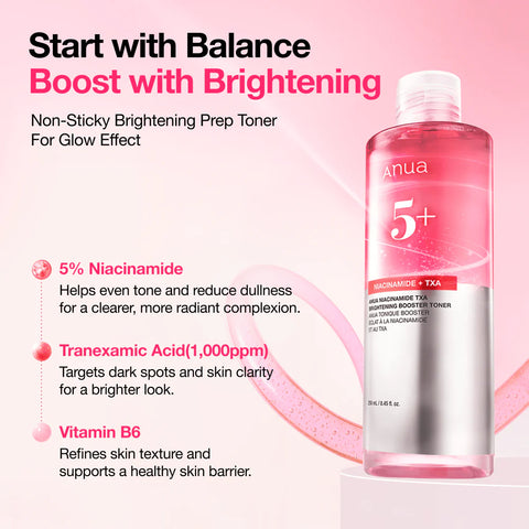 Niacinamide TXA Brightening Booster Toner - 250ml