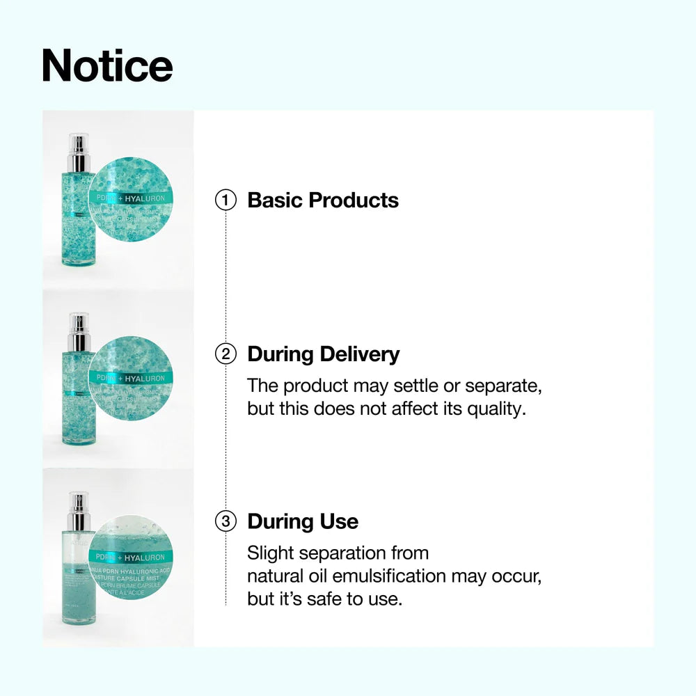 PDRN Hyaluronic Acid Hydrating Capsule Mist