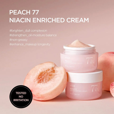 Peach 77 Niacin Enriched Cream - 50ml
