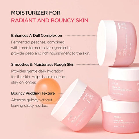 Peach 77 Niacin Enriched Cream - 50ml