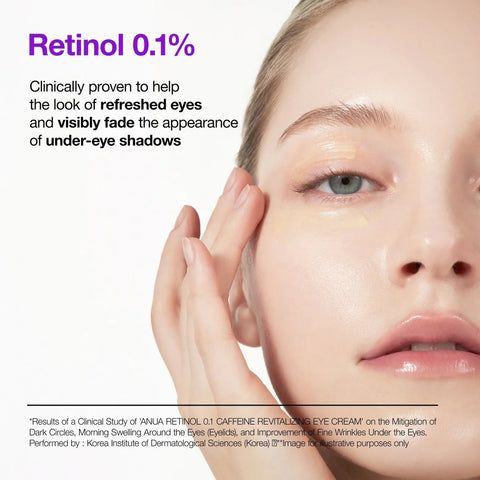 Retinol 0.1 Caffeine Revitalizing Eye Cream - 30ml