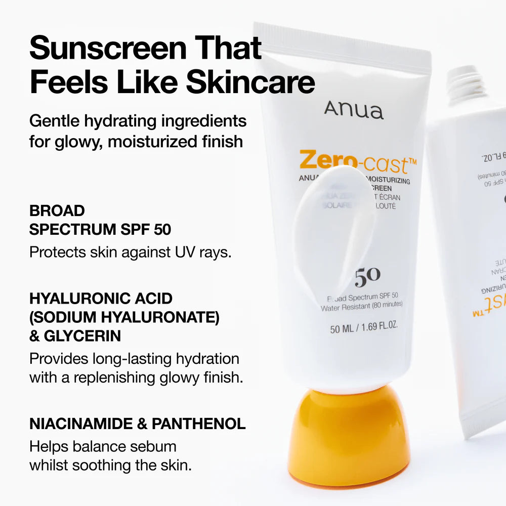 Zero-cast Moisturizing Finish Sunscreen - 50ml