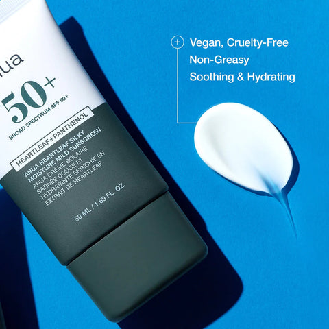 Heartleaf Silky Moisture Mild Sunscreen - 50ml