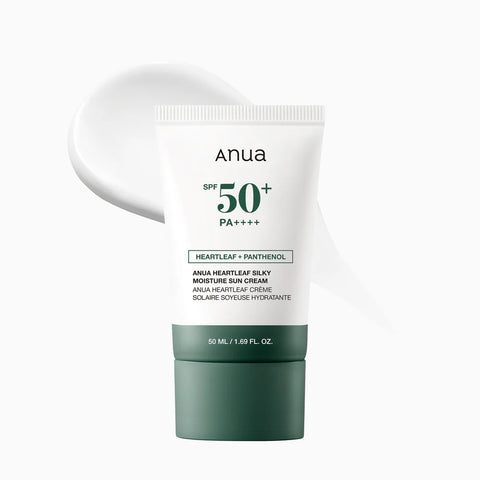 Heartleaf Silky Moisture Mild Sunscreen - 50ml