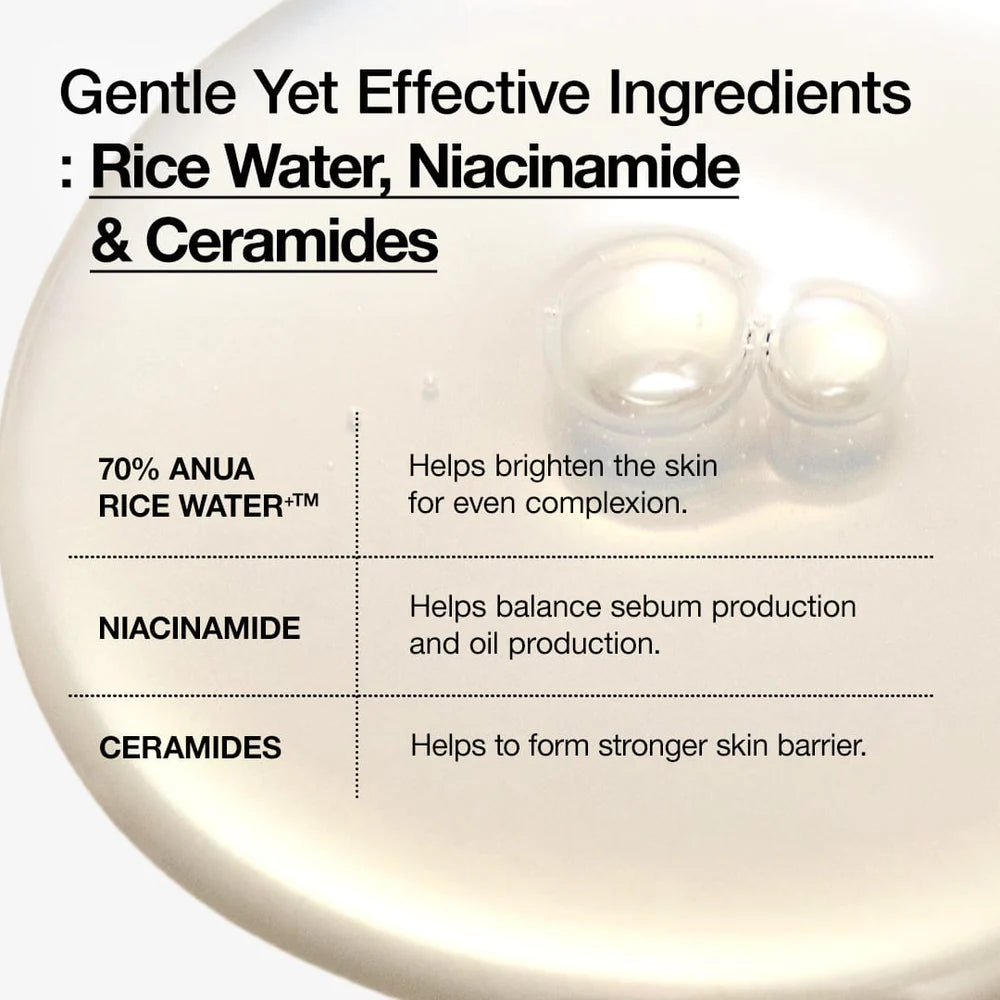 Rice 70 Glow Milky Toner - 250ml