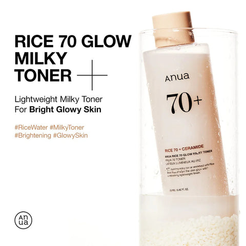 Rice 70 Glow Milky Toner - 250ml