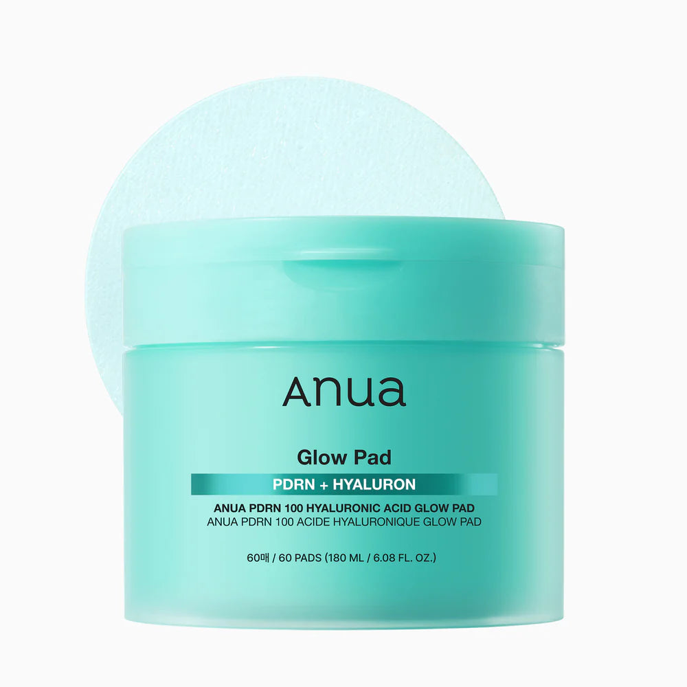 PDRN 100 Hyaluronic Acid Glow Pad - 60 Pads