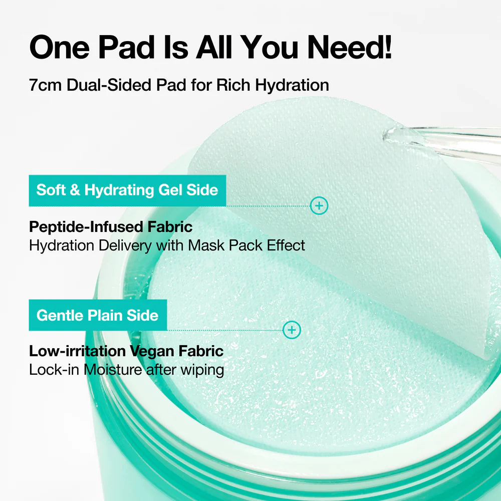 PDRN 100 Hyaluronic Acid Glow Pad - 60 Pads