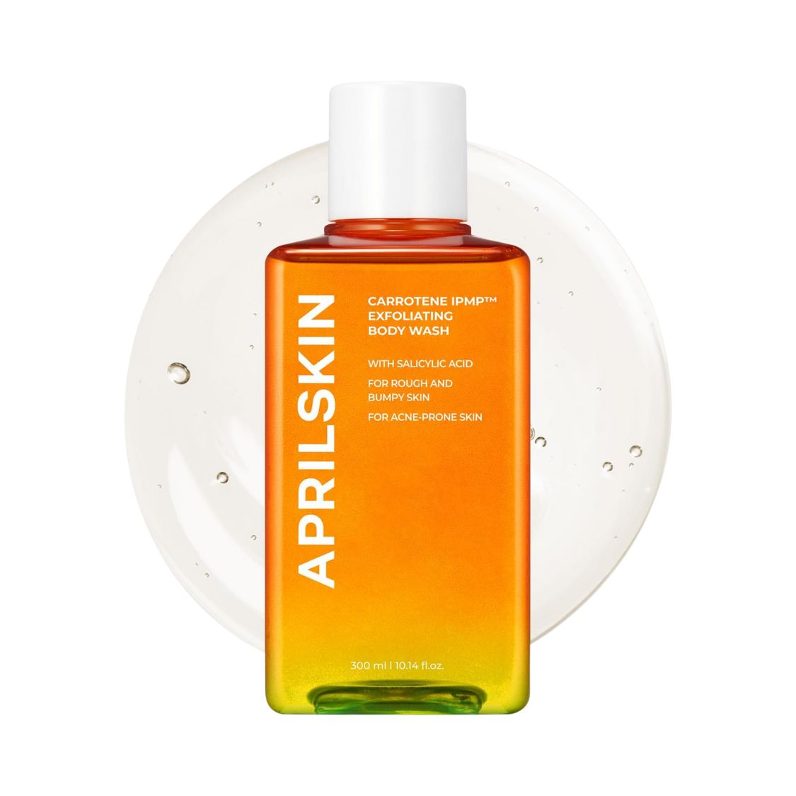 APRILSKIN Carrotene IPMP Exfoliating Body Wash Authentic at Noura Skincare