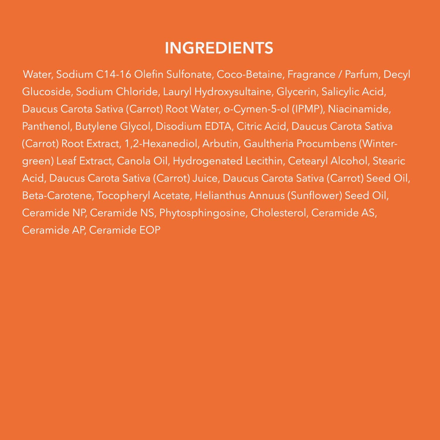 Carrotene IPMP™ Exfoliating Body Wash - 300ml