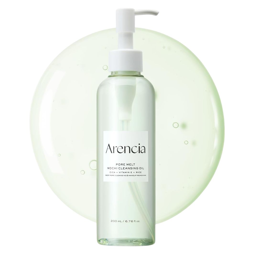 Arencia Pore Melt Mochi Cleansing Oil bottle for clogged pores