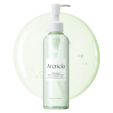 Arencia Pore Melt Mochi Cleansing Oil bottle for clogged pores