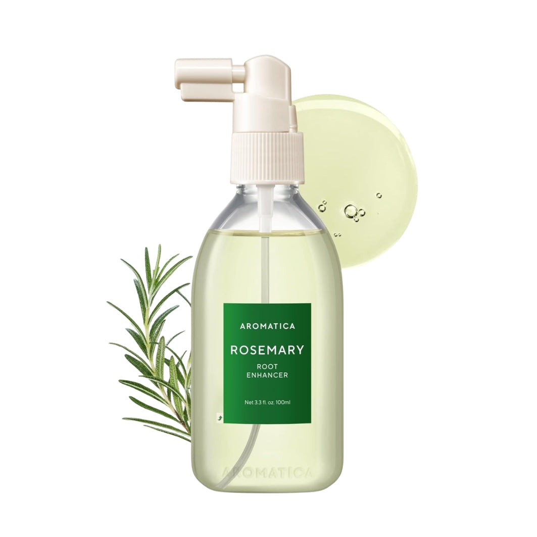 AROMATICA Rosemary Root Enhancer spray bottle for severe hair fall