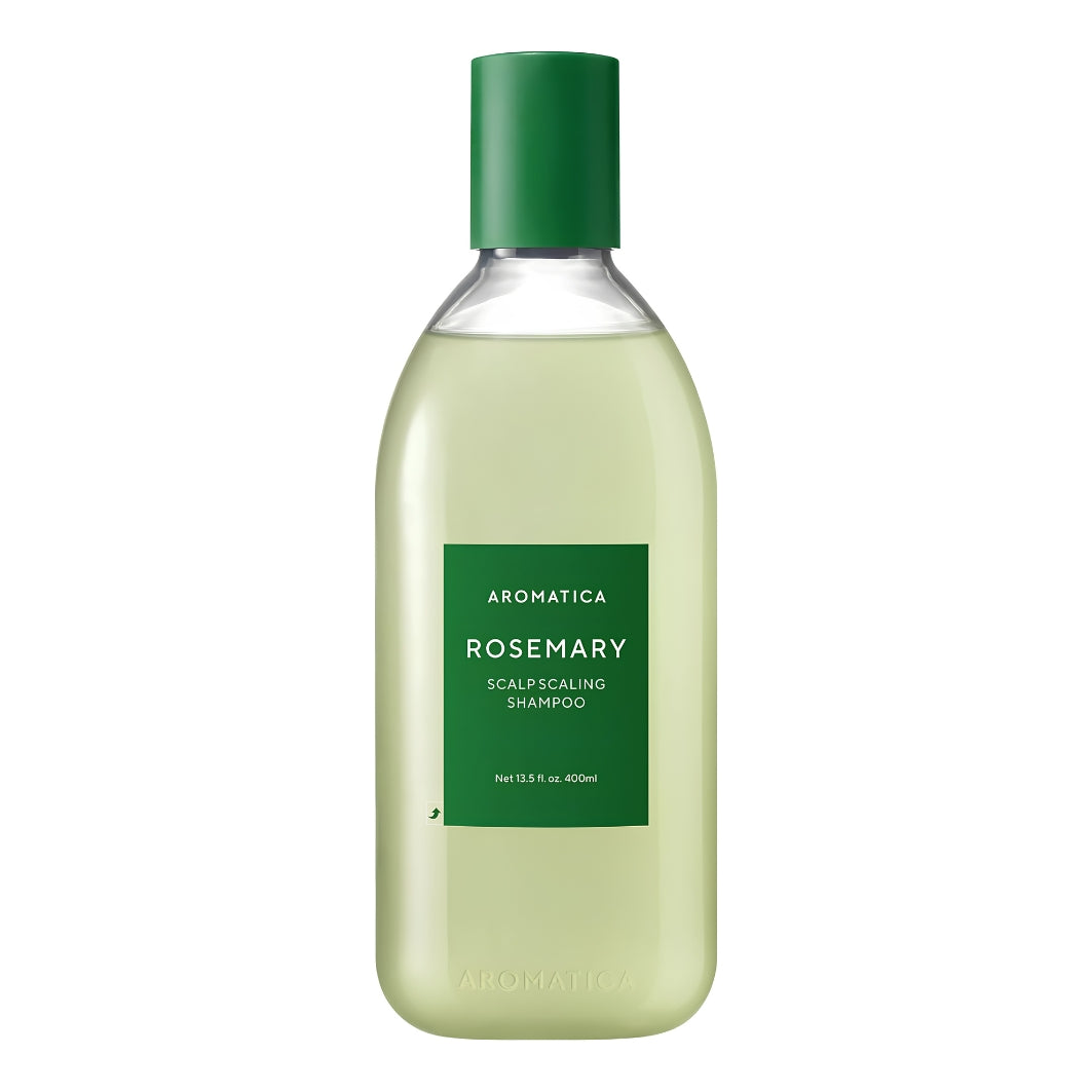 AROMATICA Rosemary Scalp Scaling Shampoo bottle for severe hair loss