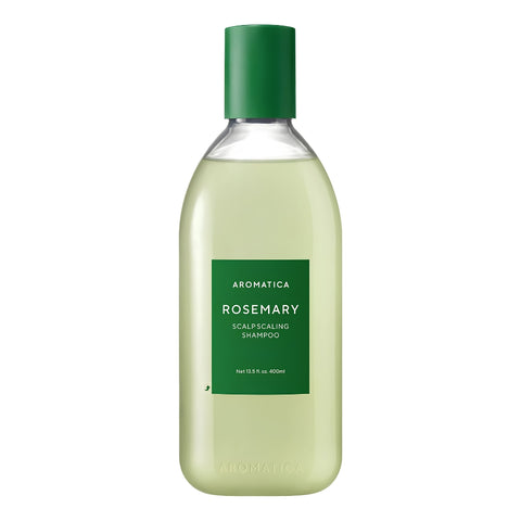 AROMATICA Rosemary Scalp Scaling Shampoo bottle for severe hair loss
