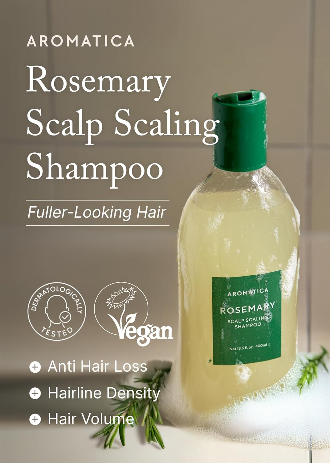 Rosemary Scalp Scaling Shampoo - 400ml