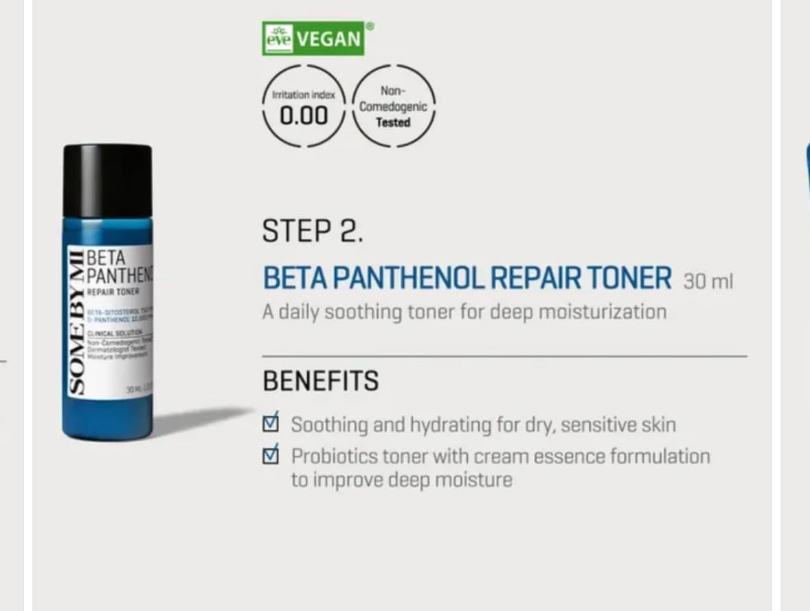 Beta Panthenol Repair Starter Kit