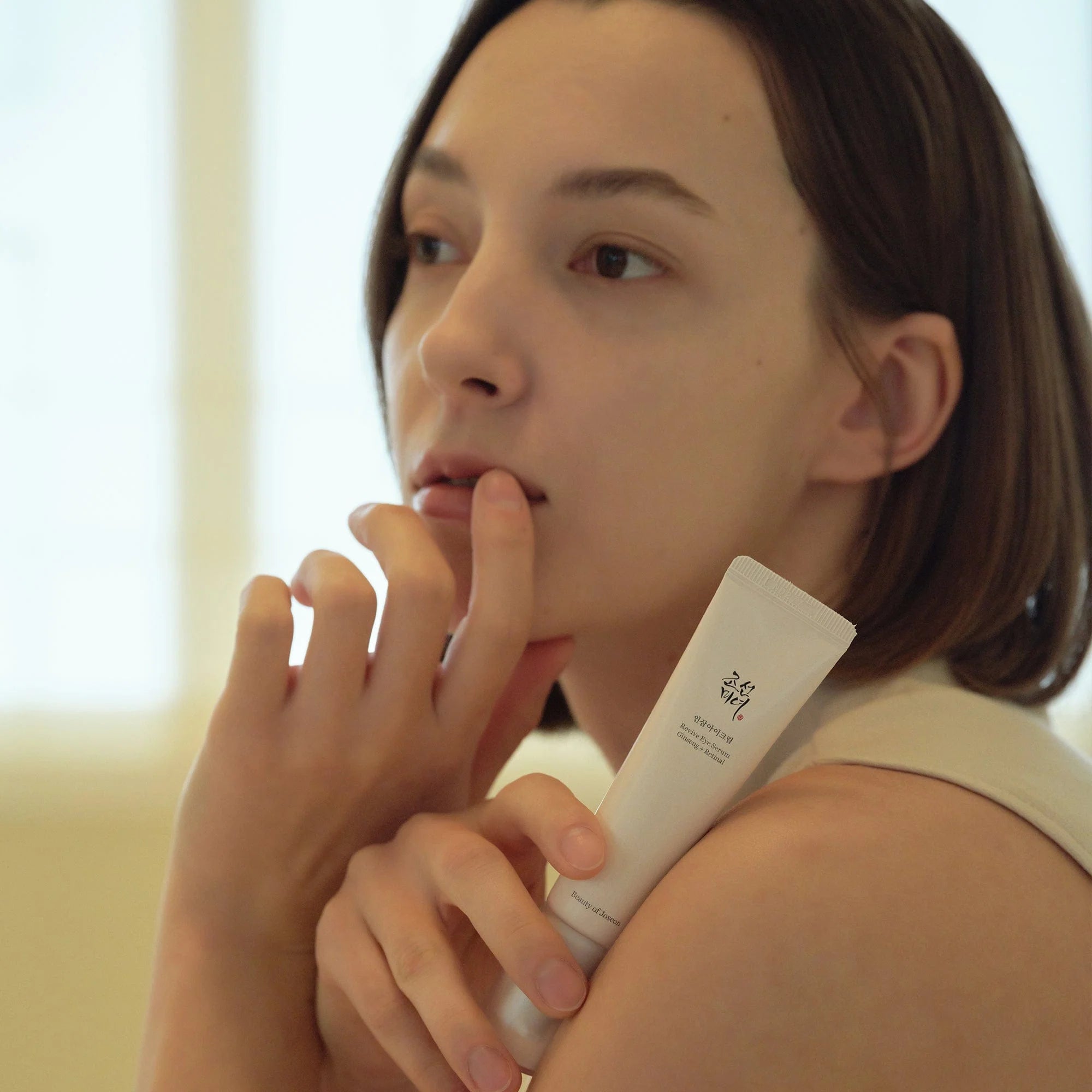 Anti-aging skincare set from Beauty of Joseon with ginseng and retinol products.