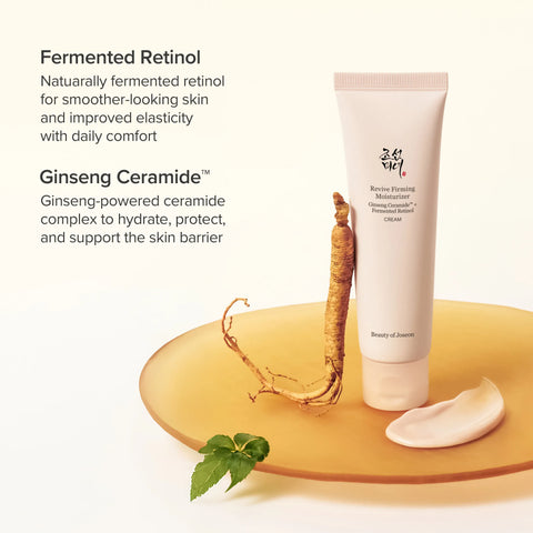 Revive Firming Moisturizer : Ginseng + Retinol - 60ml