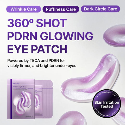 360º Shot PDRN Glowing Eye Patch - 6 Pairs