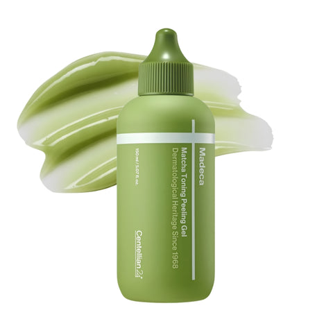 Centellian24 Madeca Matcha Toning Peeling Gel 150ml available at Noura Skincare Arabia