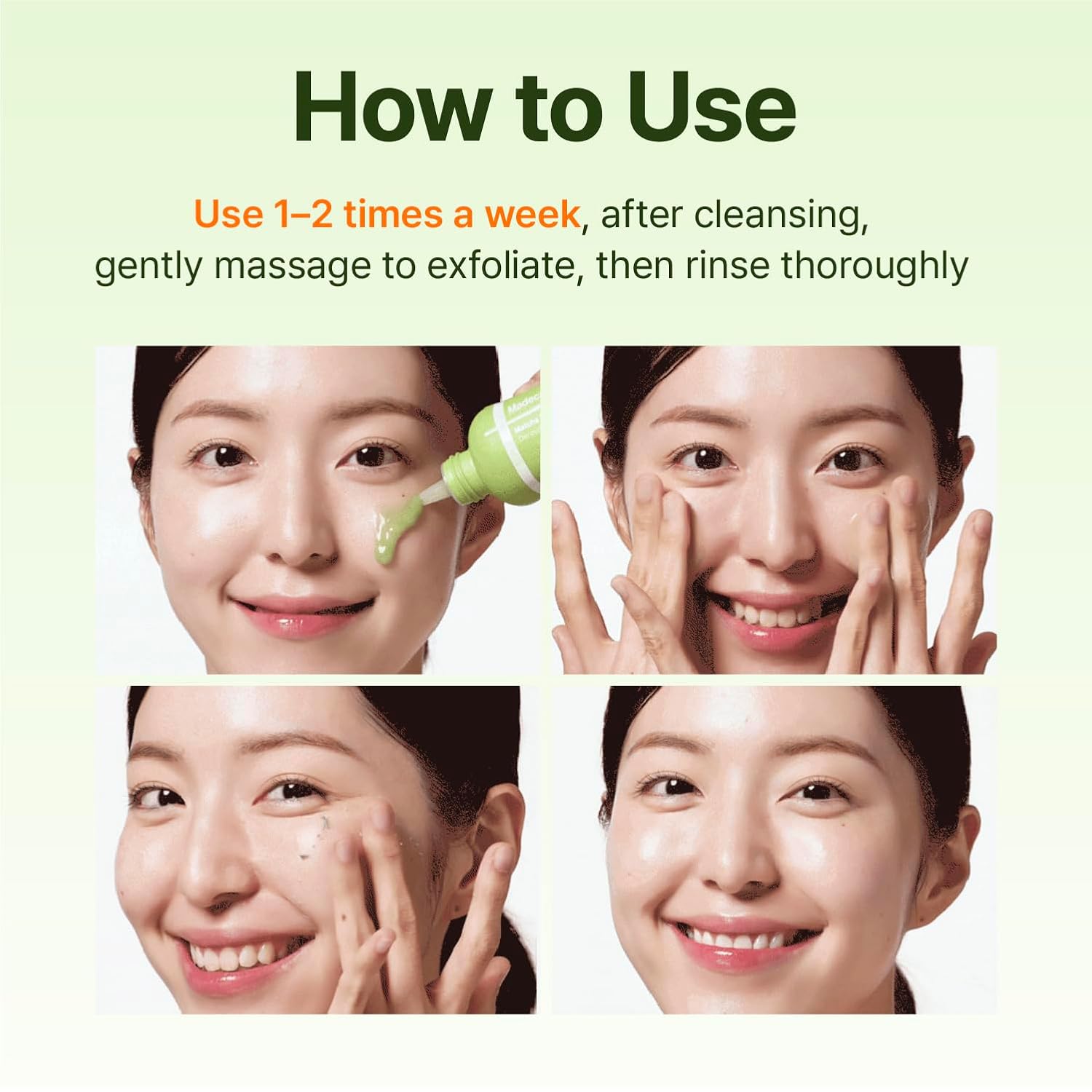 Madeca Matcha Toning Peeling Gel - 150ml