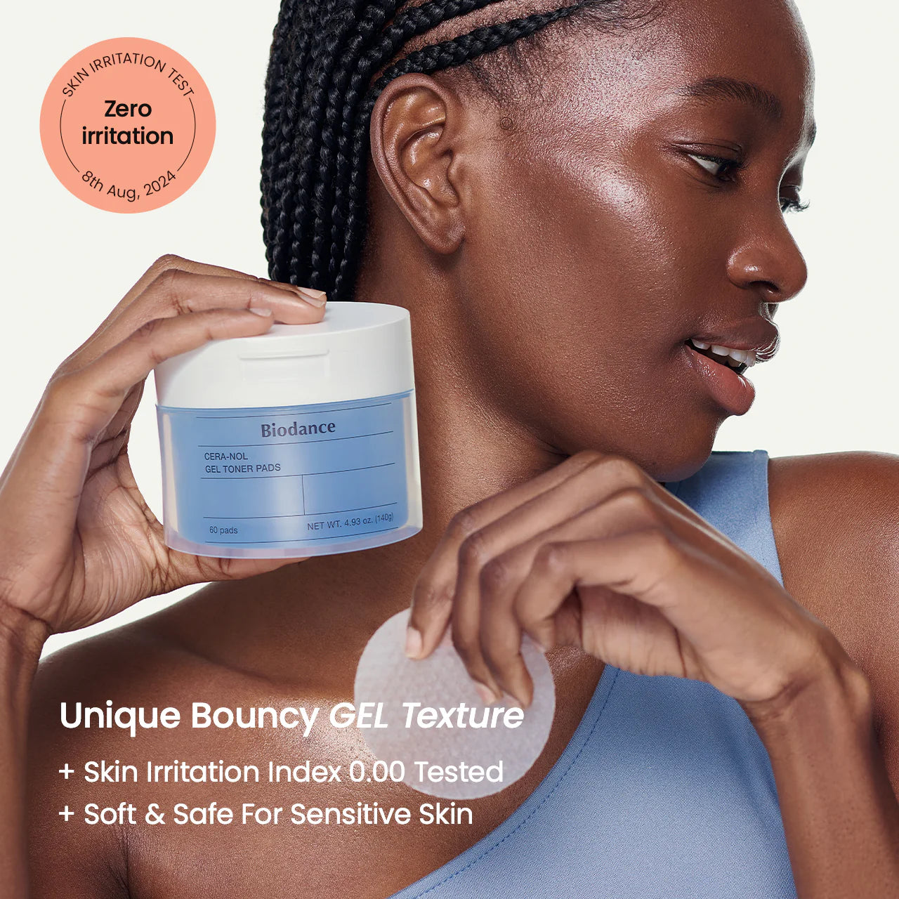 Cera-nol Gel Toner Pads - 60 Pads