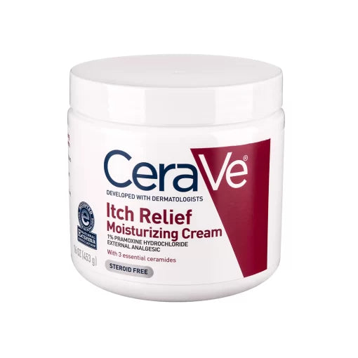 Cerave Itch Relief Moisturizing Cream 16 oz 453G