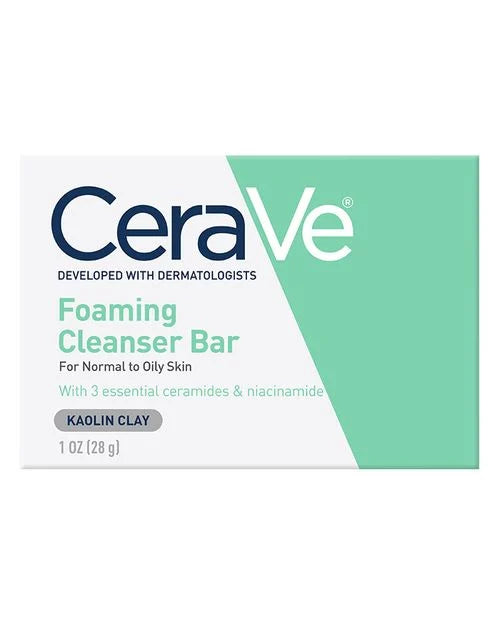 Cerave Foaming Cleanser Bar 4.5 oz 128g