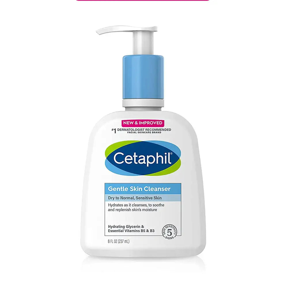 Cetaphil Gentle Skin Cleanser Dry To Normal Skin  8 Fl.OZ (237ml)