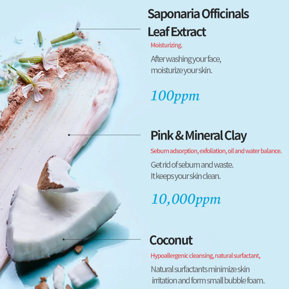 Coconut Clay Cleansing Foam - 150ml